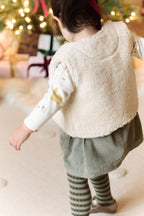 sherpa vest natural