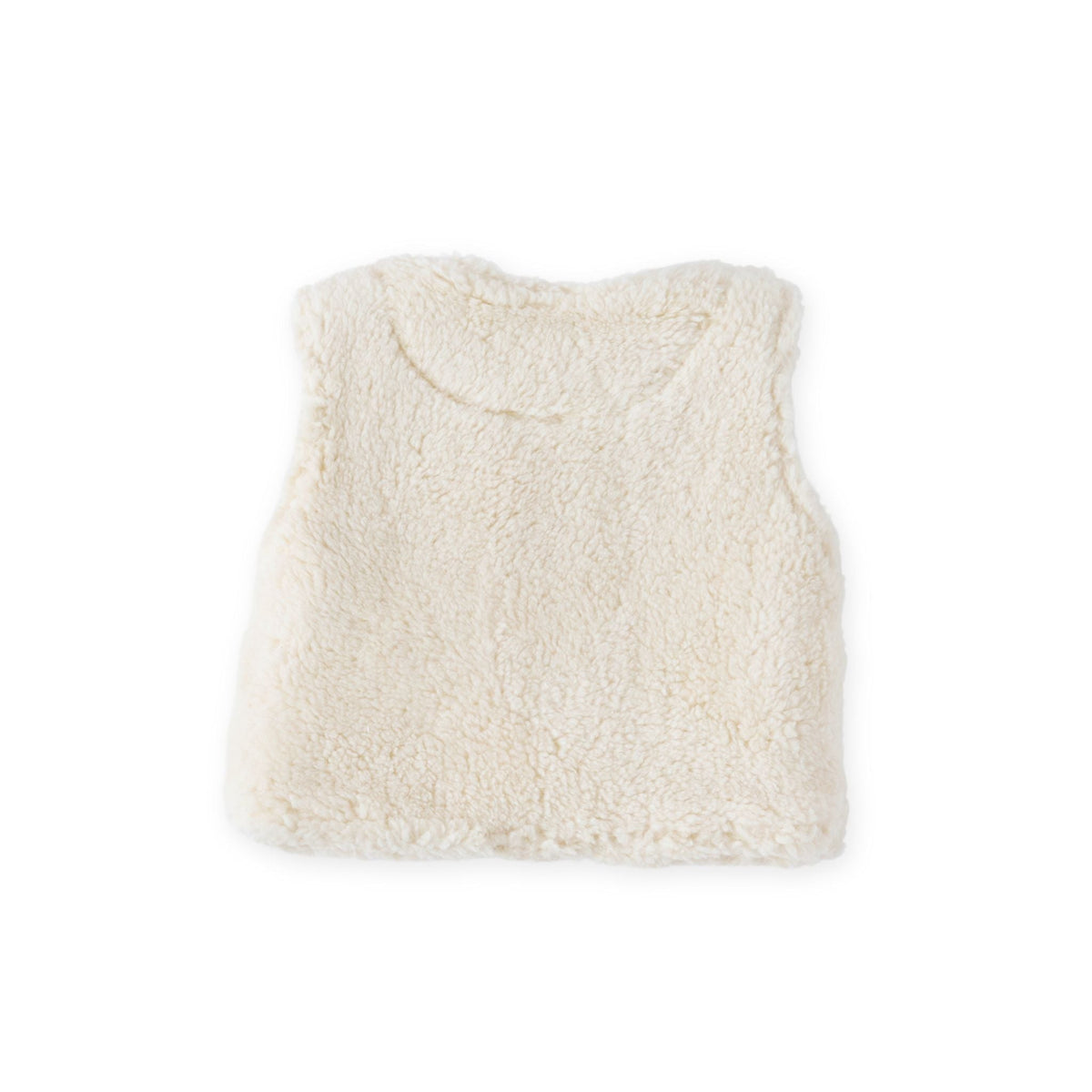 sherpa vest natural