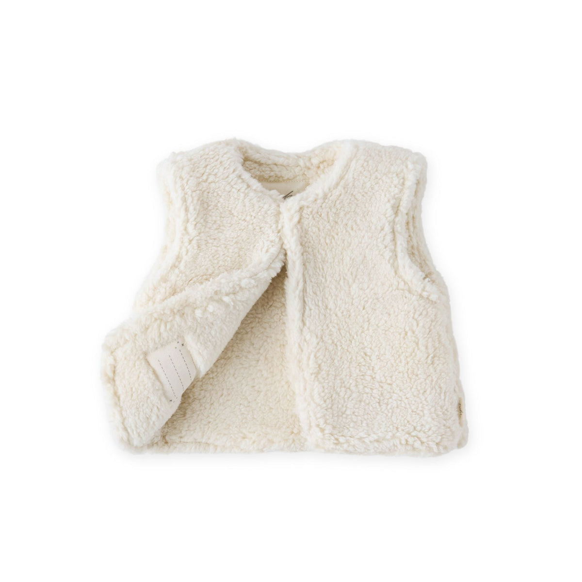 sherpa vest natural