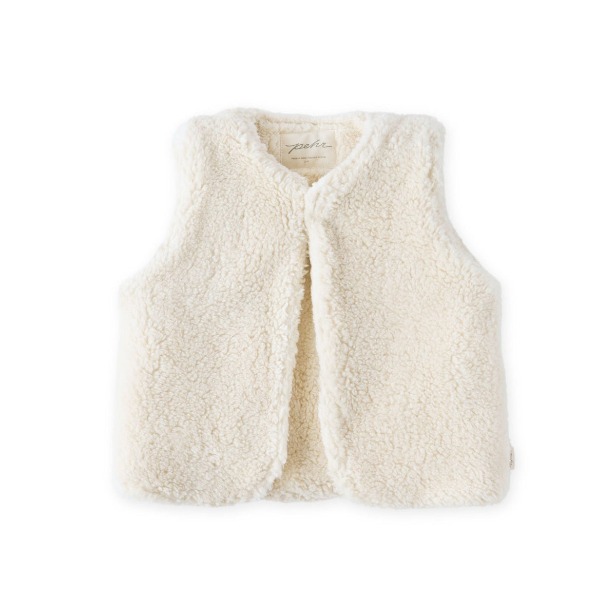 sherpa vest natural