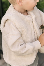 sherpa vest natural