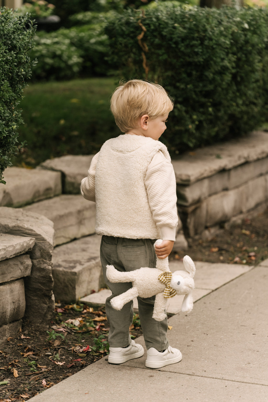 sherpa vest natural