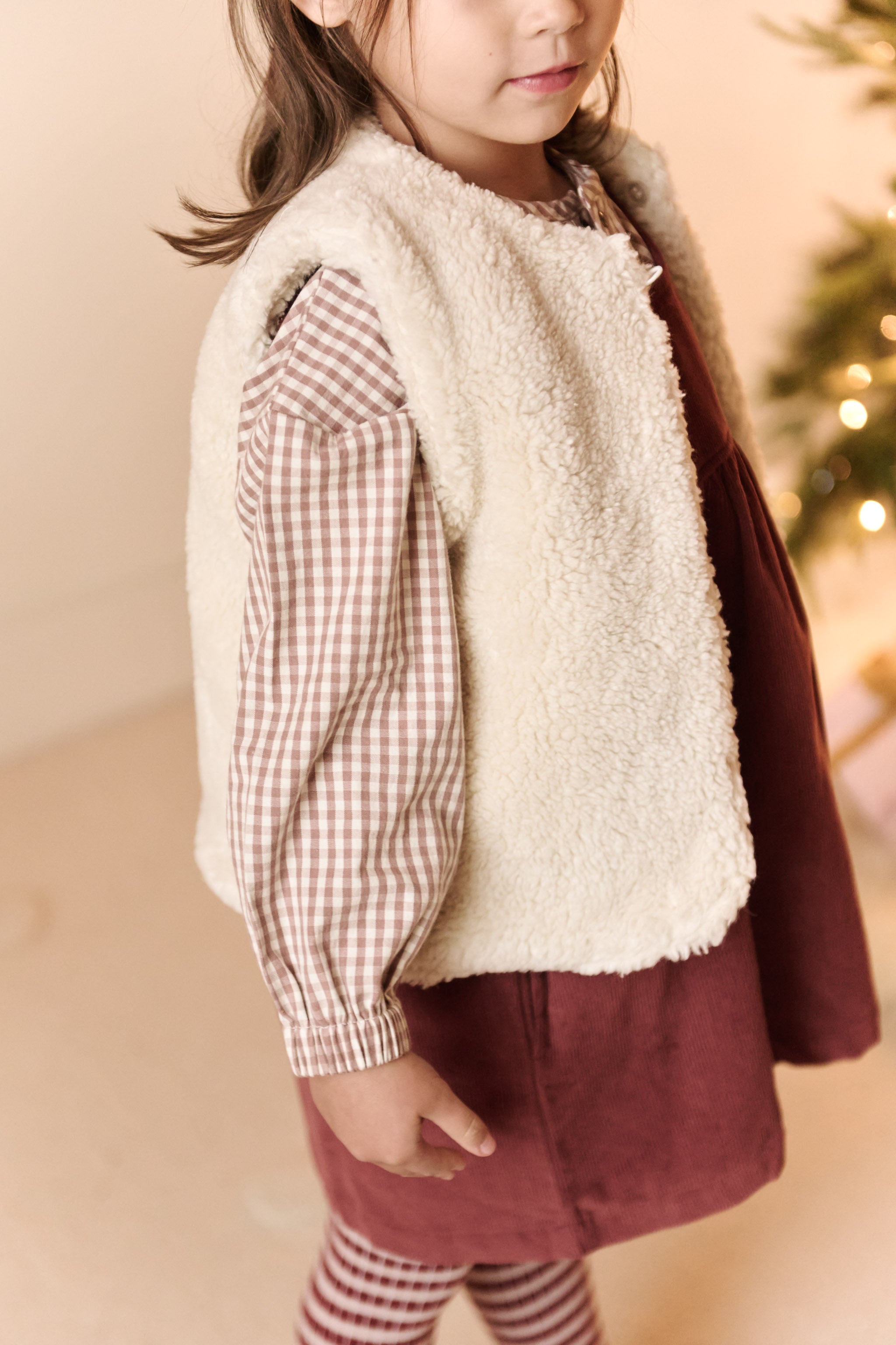 Sherpa Vest - Natural