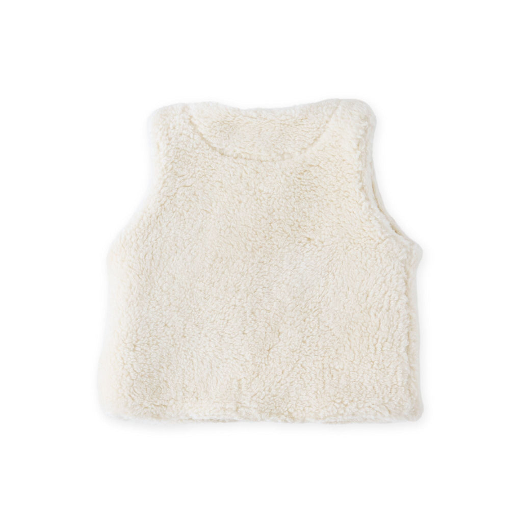 sherpa vest natural