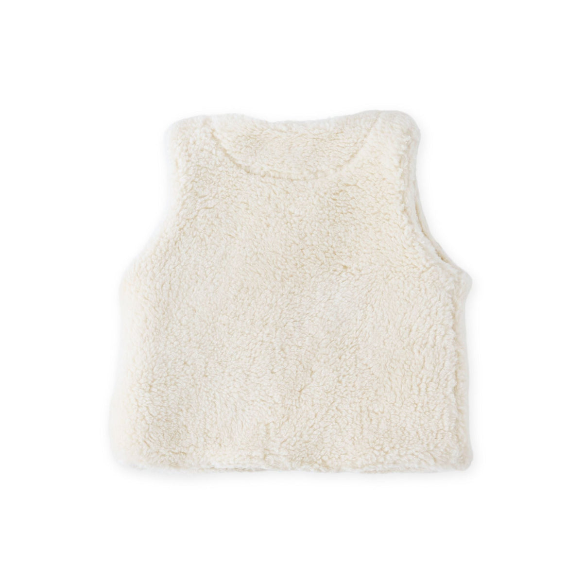 sherpa vest natural
