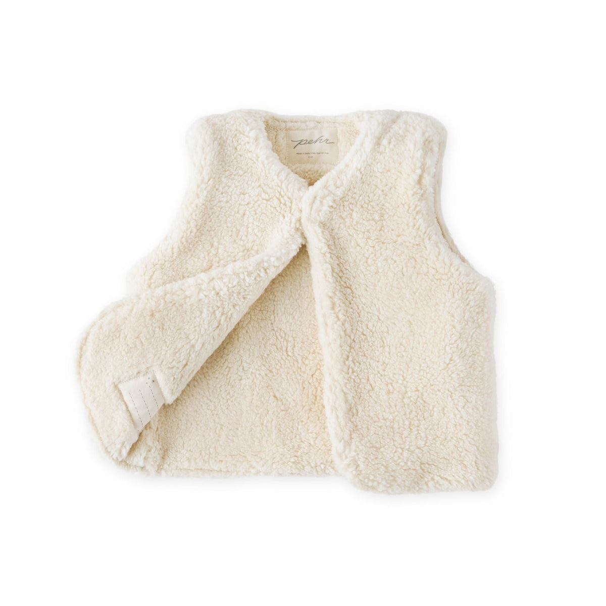 sherpa vest natural