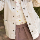Vintage Twill Chore Jacket - Natural