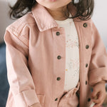 Vintage Twill Chore Jacket - Peony