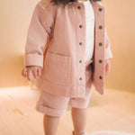Vintage Twill Chore Jacket - Peony