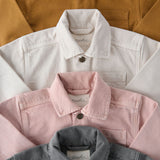 Vintage Twill Chore Jacket - Peony