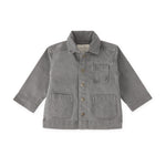 Vintage Twill Chore Jacket - Charcoal