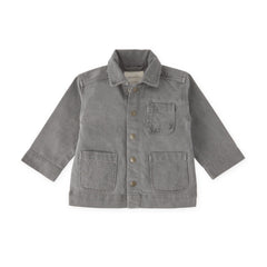 toddler vintage twill toddler chore jacket charcoal in neutrals pattern