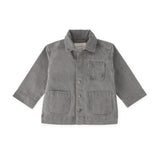 Vintage Twill Chore Jacket - Charcoal