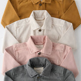 Vintage Twill Chore Jacket - Charcoal