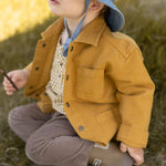Vintage Twill Chore Jacket - Caramel