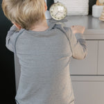 Sailor Stripe Kids Raglan Top - Ink