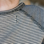 Sailor Stripe Kids Raglan Top - Ink
