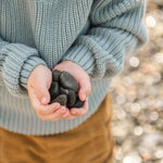 Cotton Knit Toddler Sweater - Pond