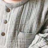 Muslin Long Sleeve Toddler Top - Puddle