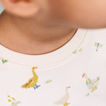 Dropped Shoulder Long Sleeve Top - Duck Duck Goose