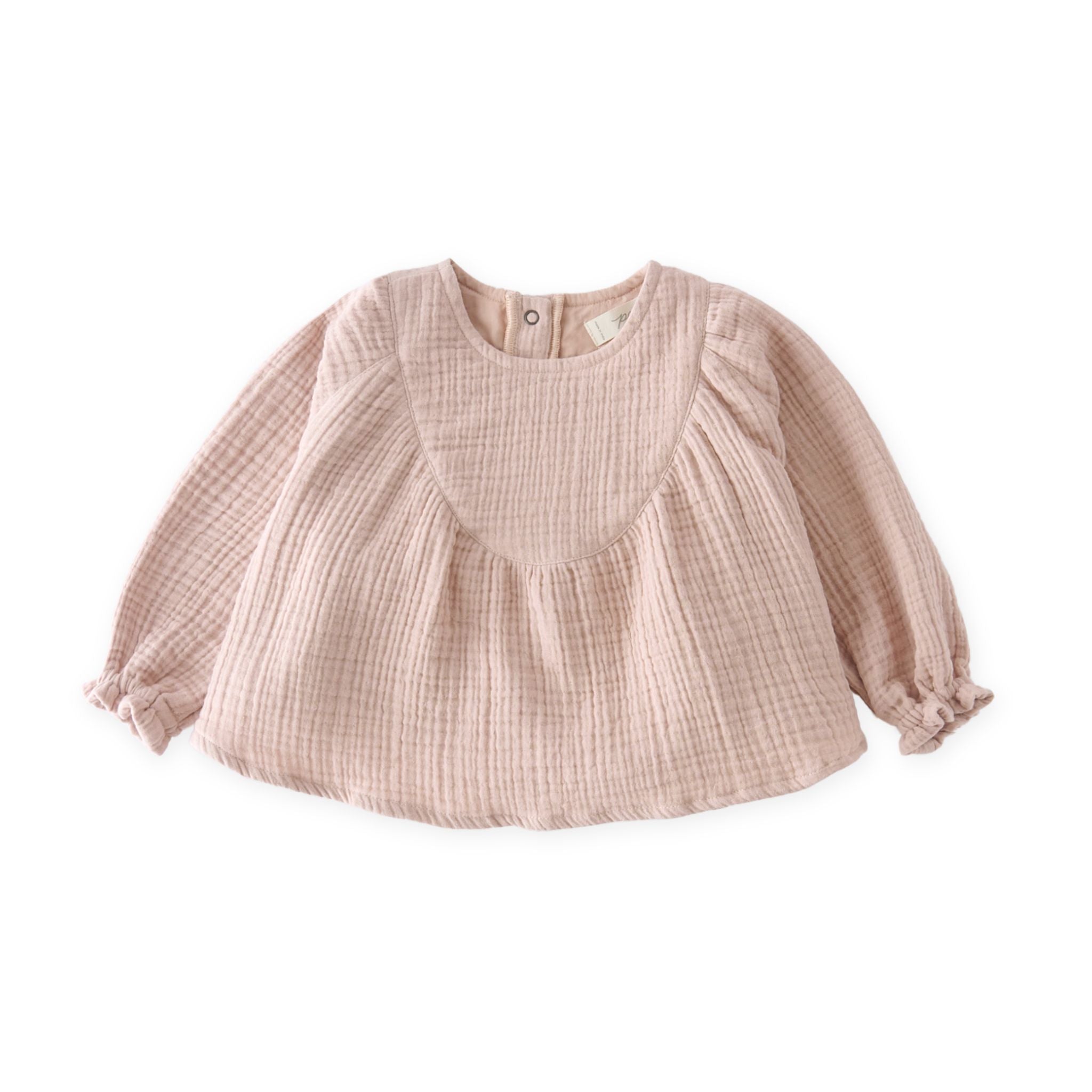 Muslin Twirl Toddler Top - Fawn