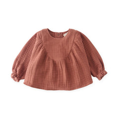 toddler muslin twirl toddler top sienna in neutrals pattern
