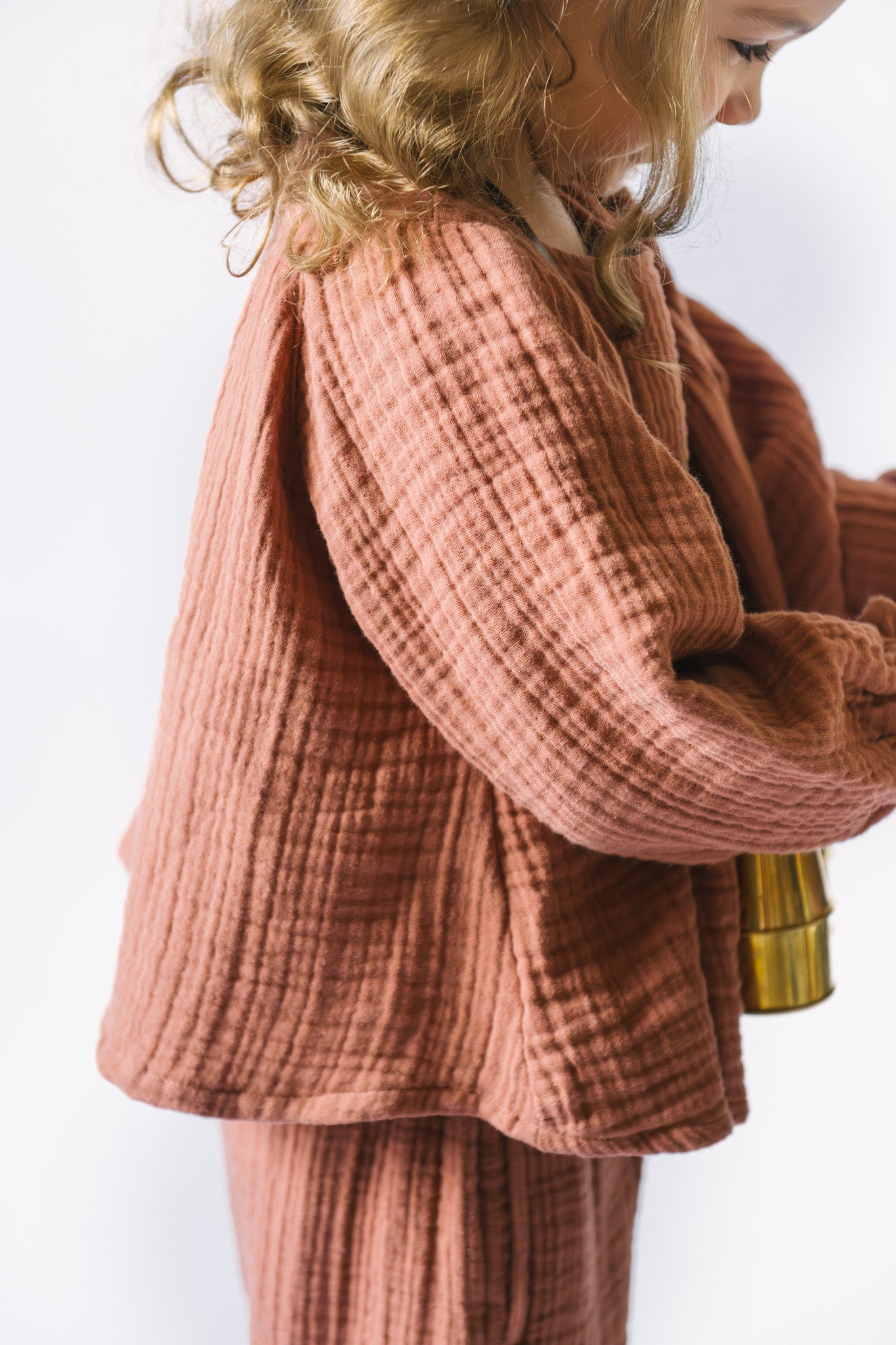 Muslin Twirl Toddler Top - Sienna