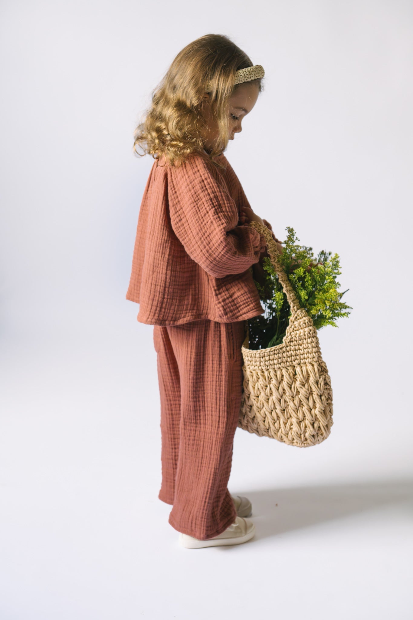 Muslin Twirl Toddler Top - Sienna