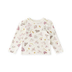 kids daydreamer long sleeve top in pinks pattern