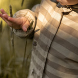 Sherpa Lined Storm Jacket - Moss Stripe