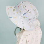 Bucket Hat - Crawling Critters Blue