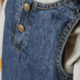 Denim Shift Dress - Vintage Wash