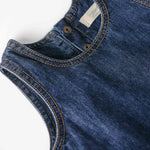 Denim Shift Dress - Vintage Wash