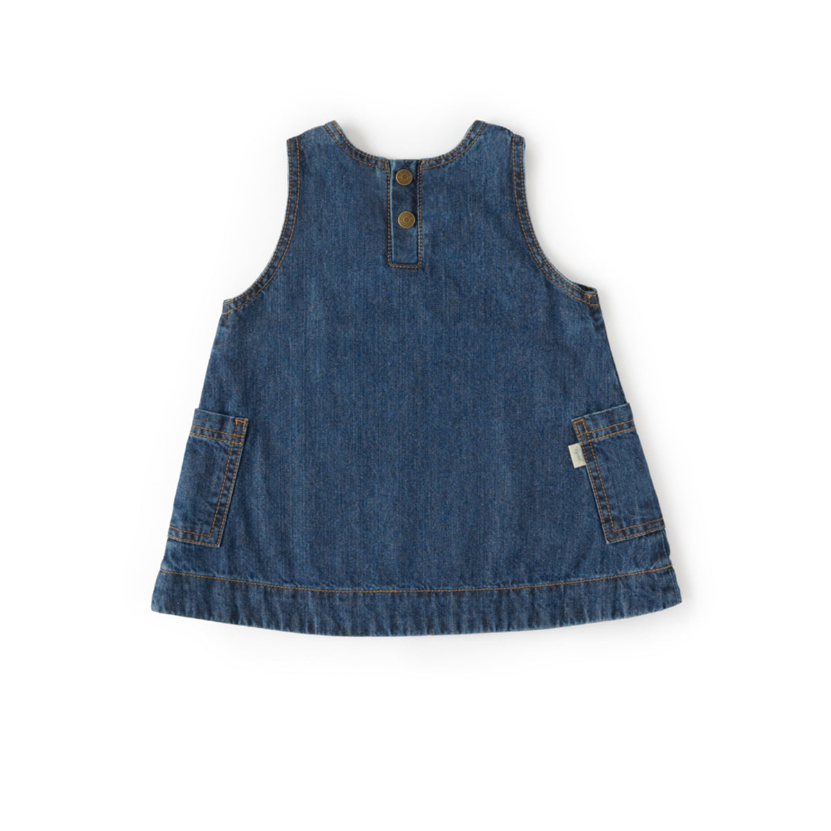 Denim Shift Dress - Vintage Wash
