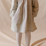 Railroad Smocked Dress - Railroad Stripe