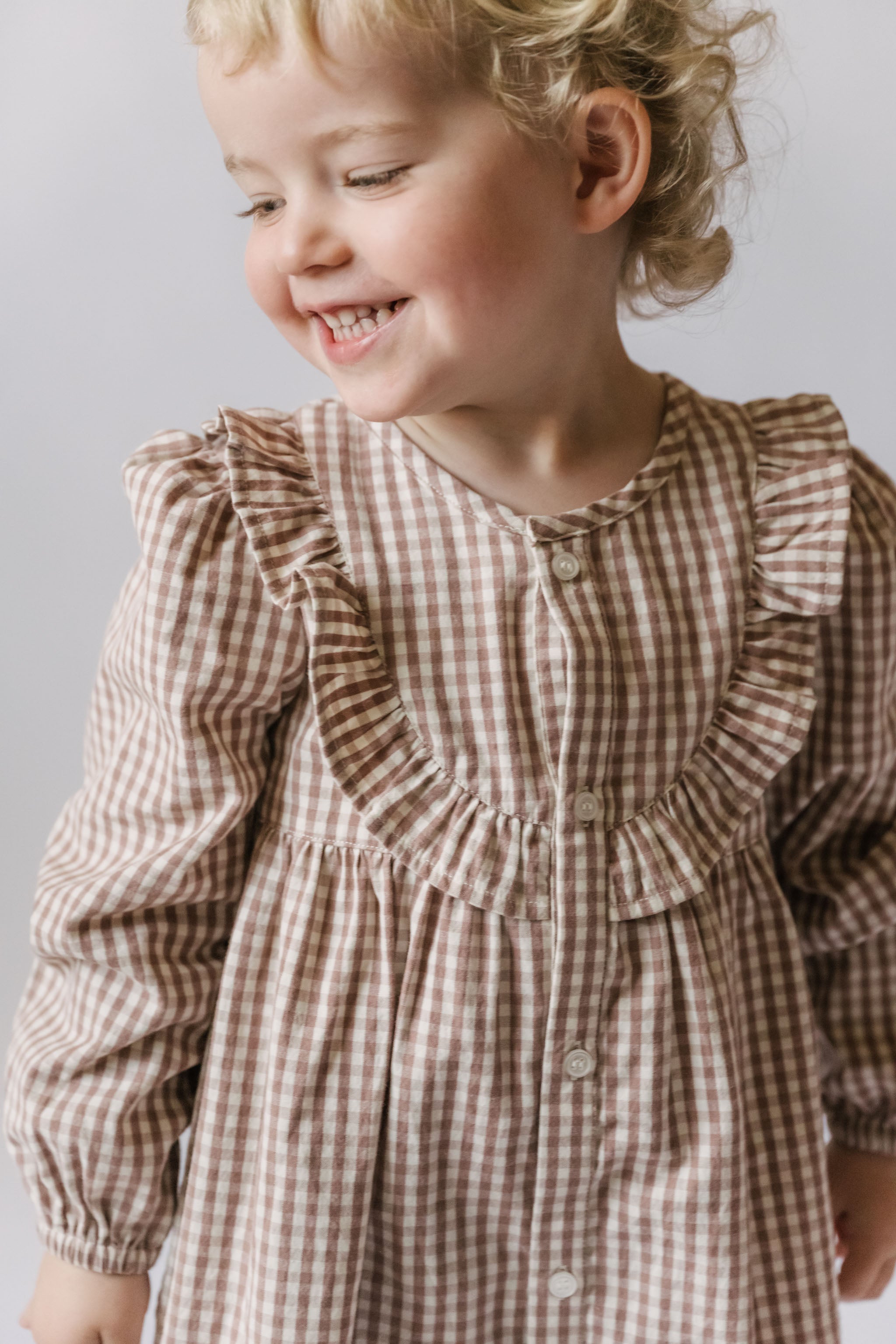 Gingham Dress - Thistle