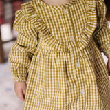 Gingham Dress - Dijon