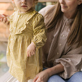 Gingham Dress - Dijon