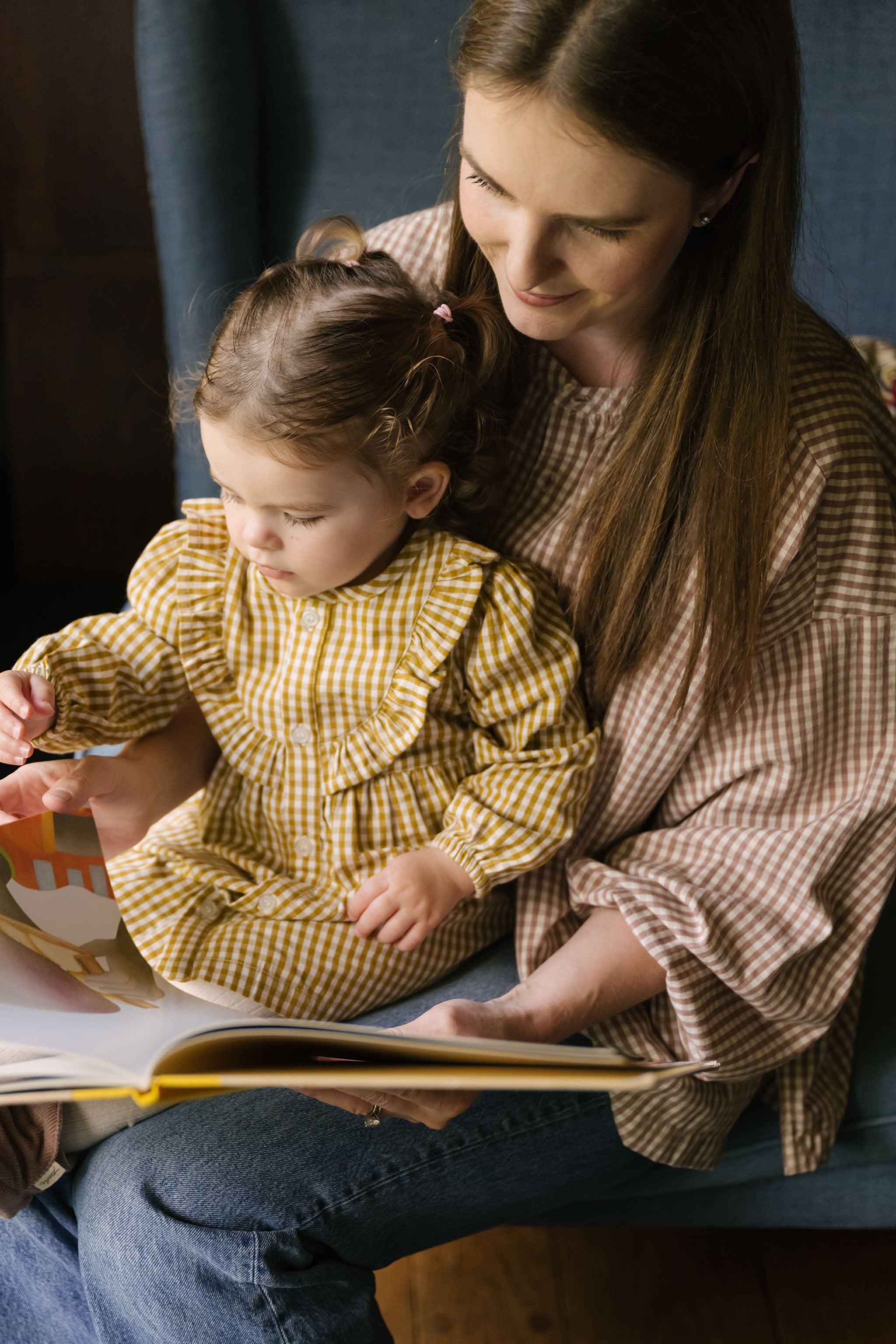 Gingham Dress - Dijon
