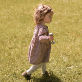 Gingham Dress - Mulberry