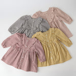 Gingham Dress - Mulberry