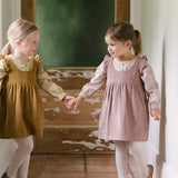 Corduroy Pinafore Dress - Thistle