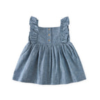 kids chambray dress