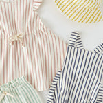 Tank Dress - Stripes Away Peony