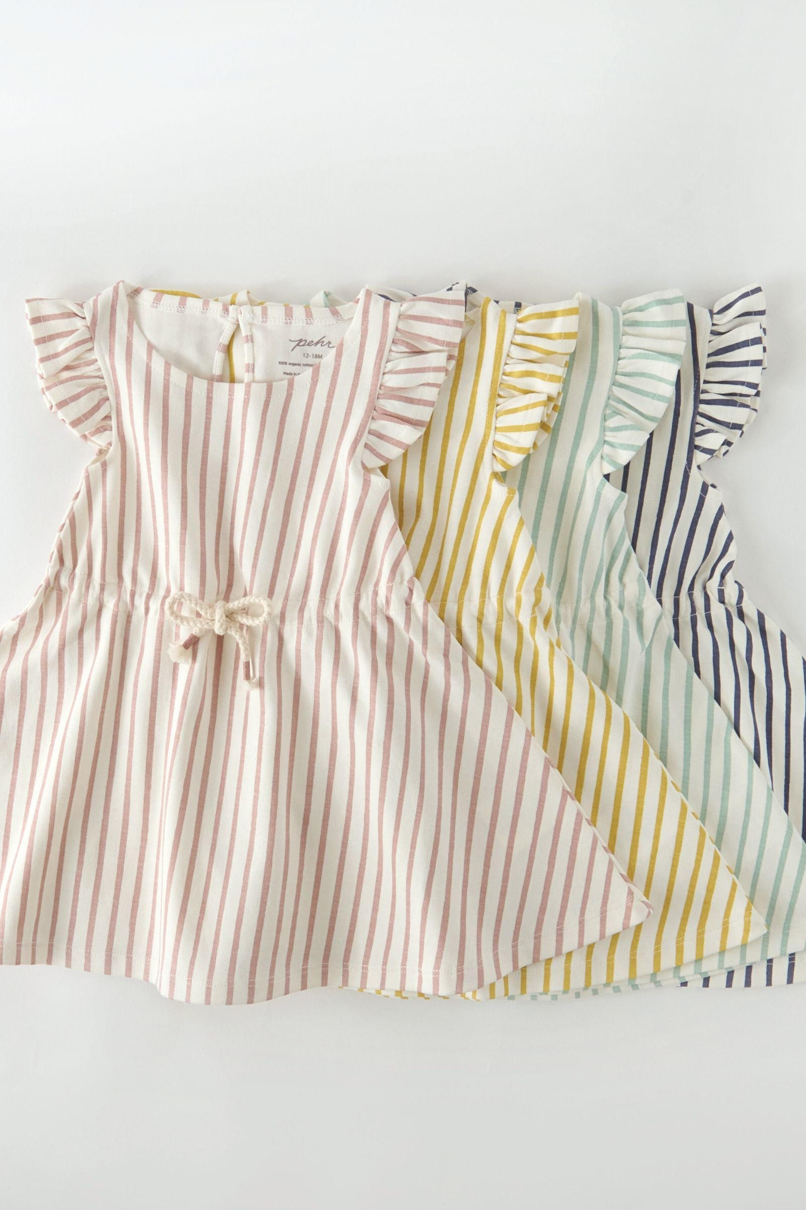 Tank Dress - Stripes Away Peony