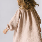 Muslin Gauze Dress - Fawn