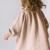 Muslin Gauze Dress - Fawn