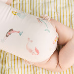 Swim Short Sleeve Ruffle One-Piece - Mermaid Melody