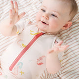 Swim Short Sleeve Ruffle One-Piece - Mermaid Melody