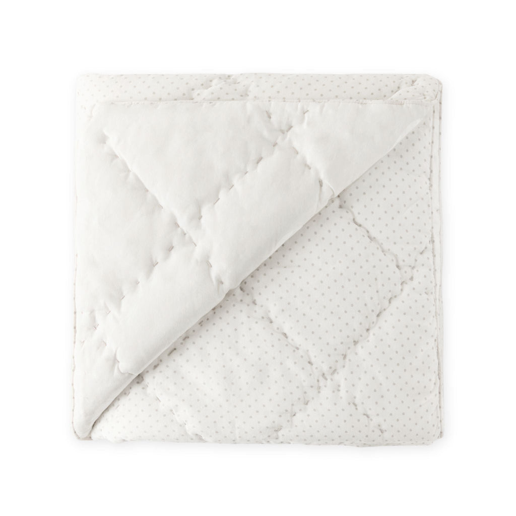pin dot blanket pebble in neutrals pattern